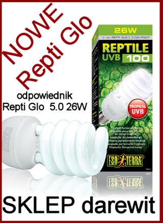 Repti-Glo 5.0 26W Exo Terra - sklep darewit Warszawa