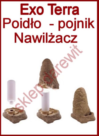 Poidło, pojnik, nawilżacz do terrarium - darewit