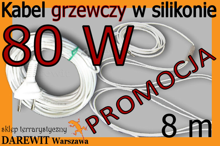 silikonowy przewód grzewczy Terra - sklep darewit Warszawa