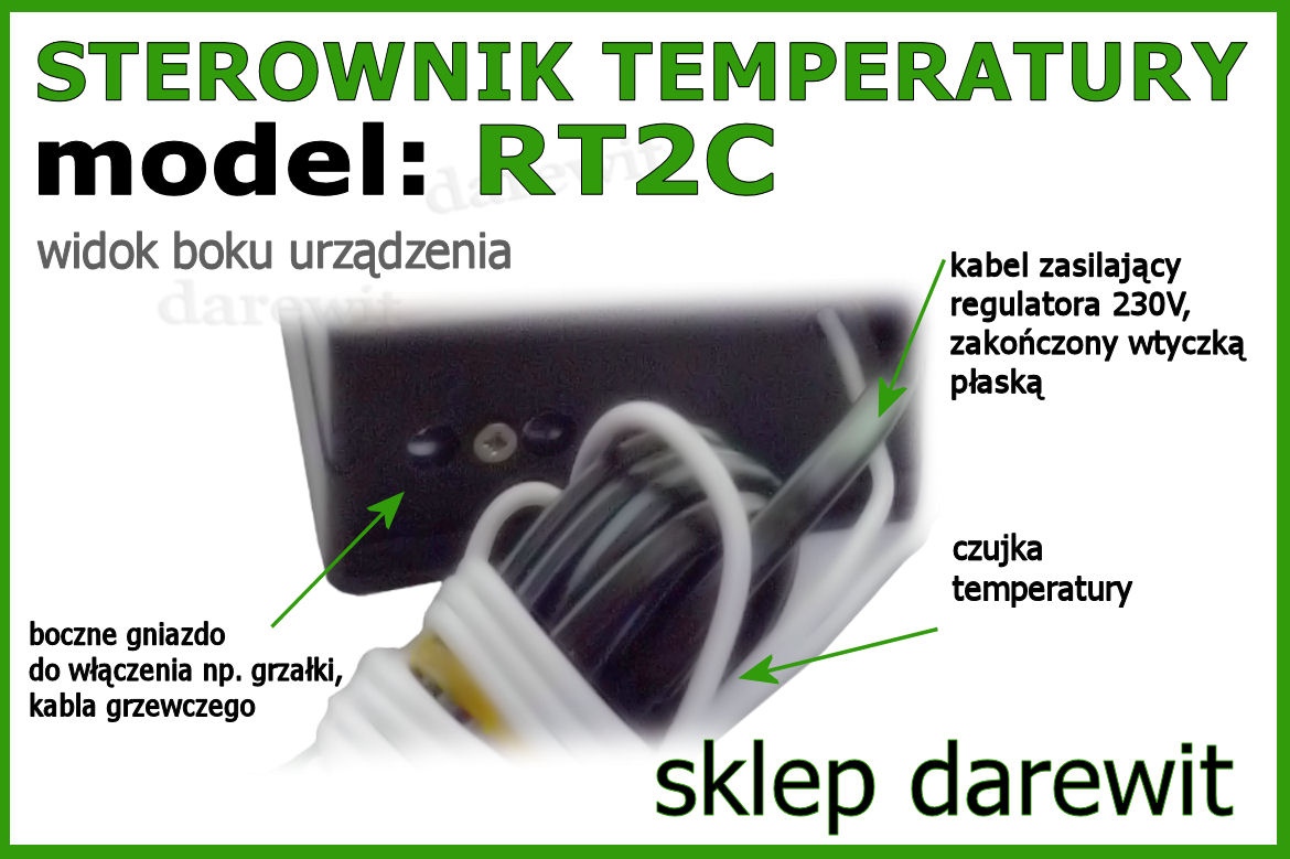 TOMAR termoregulator z LCD RT2C