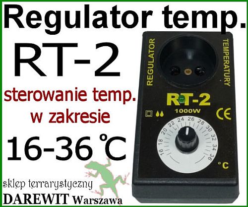 termoregulator RT2 sterownik temperatury Tomar - darewit sklep Warszawa