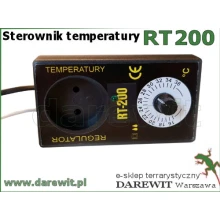 rt200 sterownik temperatury regulator termoregulator rt200 sterownik temperatury regulator termoregulator