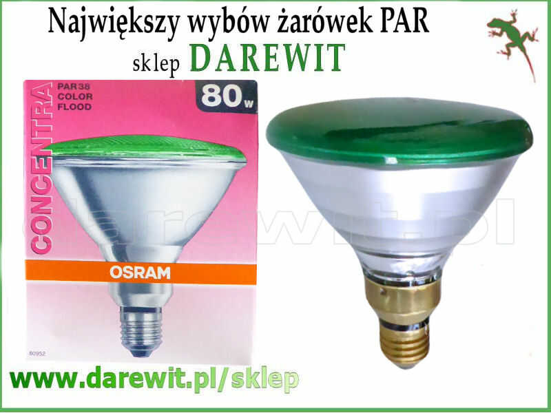 zielona żarówka do koloroterapii - darewit