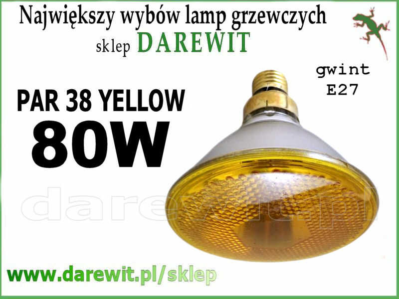 żółta żarówka do lamp Solux - darewit